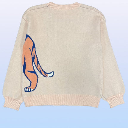 Tiger knit sweater