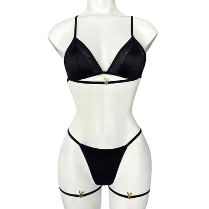 LINGERIE SET IN BLACK