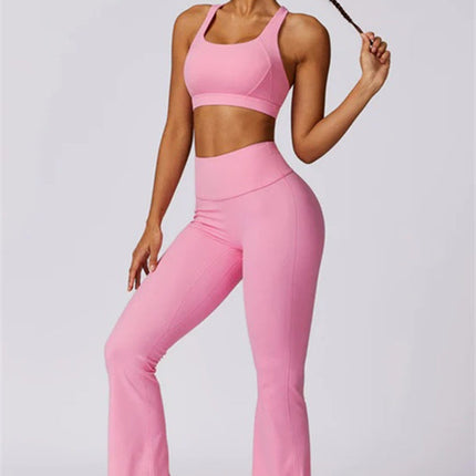 The Isabella Sports Bra Flares 2-Piece Set
