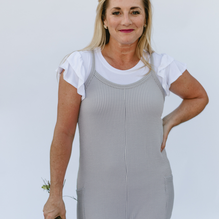 Ruffle Sleeve Halftee