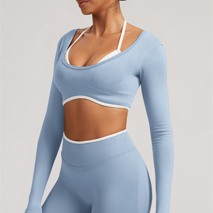 The Elevate Long Sleeve Crop top