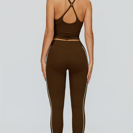 The Whisper Crop Top Leggings 2-Piece Set