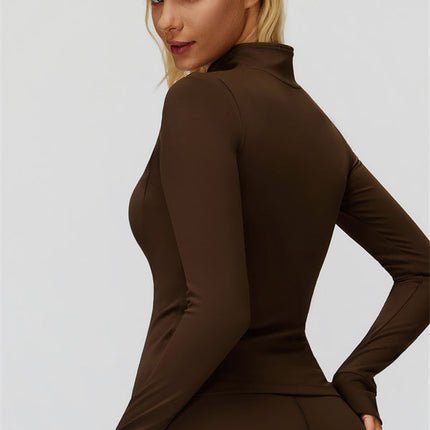 The FemmeFit Zip Jacket Straight Leg Pants 2-Piece Set