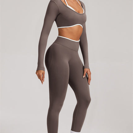 The Elevate New Long Sleeve Crop top