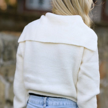 Zipper sweater