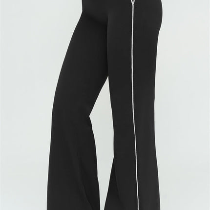 The Amara Crop Top Flared Leggings 2-Piece Set