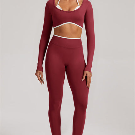 The Elevate Long Sleeve Crop top