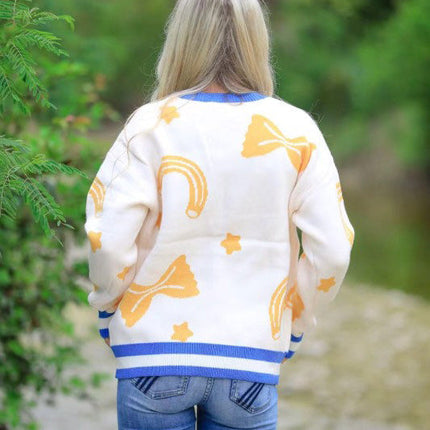 Pasta knit cardigan