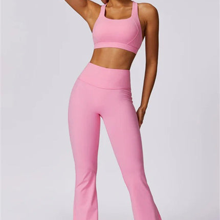 The Isabella Sports Bra Flares 2-Piece Set
