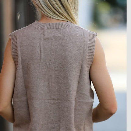 Women's Spring/Fall  V-Neck Knit Vest