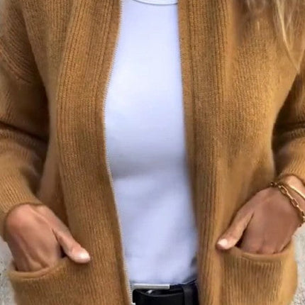 Knit Cardigan Jacket