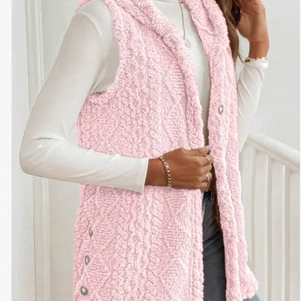 Hooded Fleece Vest
