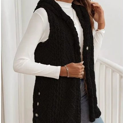 Hooded Fleece Vest