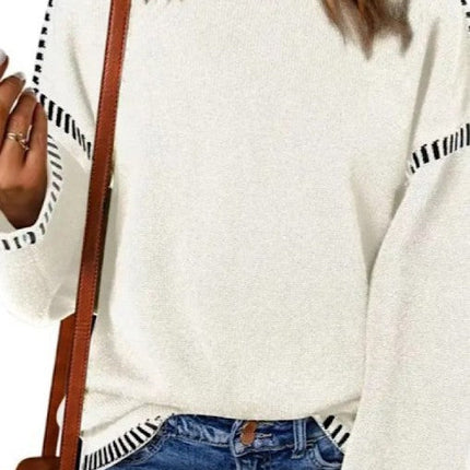 Cable Knit Pullover Sweater