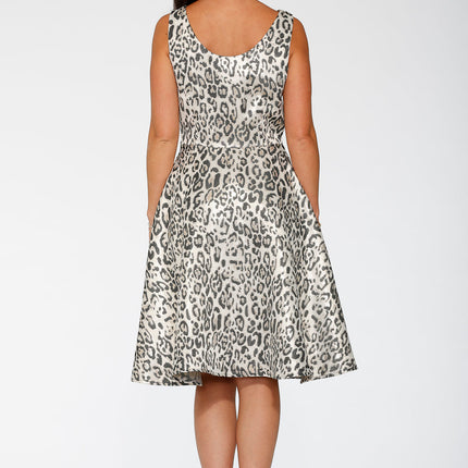 24401 Leopard Swing Dress