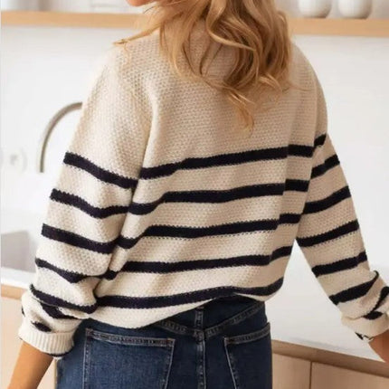 Striped Pullover Sweater