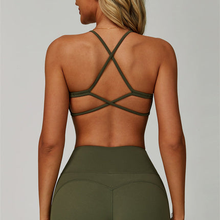 The Bold Cross Back Sports Bra