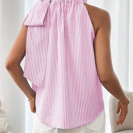 Striped Halter Top