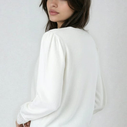 Women's  V- Neck  Sweater