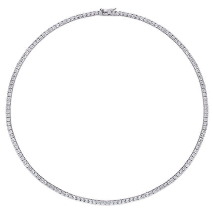 12.5 ct. DEW Created Moissanite Tennis Necklace - Available in 6 Sizes