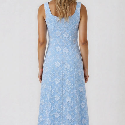 Miss Sparkling A-Line Midi Dress