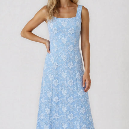 Miss Sparkling A-Line Midi Dress