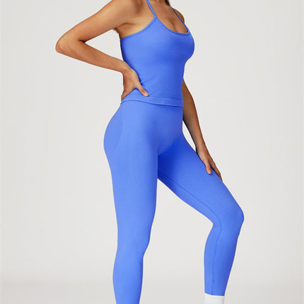 The Sculpt Crop Top Leggings 2-Piece Set
