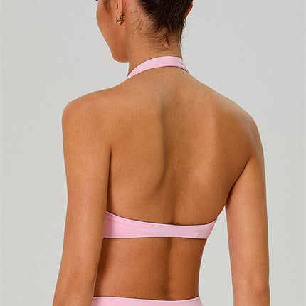 The Solid Sports Bra Leggings 2-Piece Set