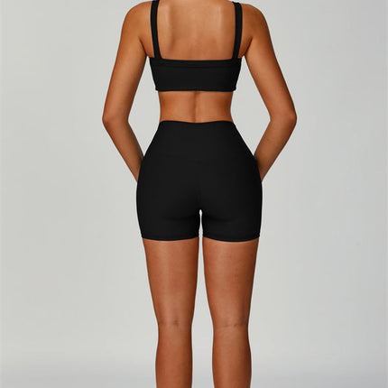 The Burst Sports Bra Shorts 2-Piece Set