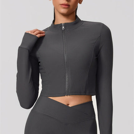The Daze Zip Jacket Sports Bra Flared Leggings 3-Piece Set