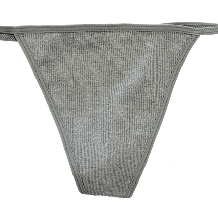 Seamless Rib Strappy Thong, XS-2X - Buy More Save More