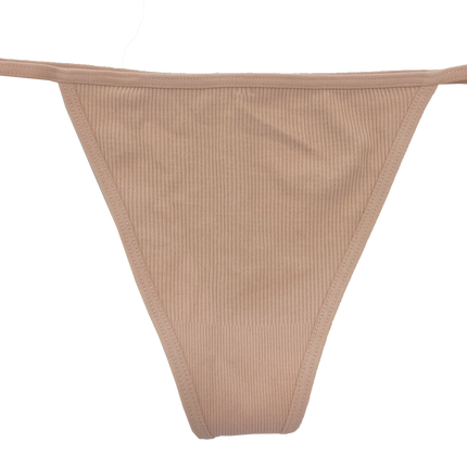 Seamless Rib Strappy Thong, XS-2X - Buy More Save More