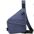 Blue right chest style