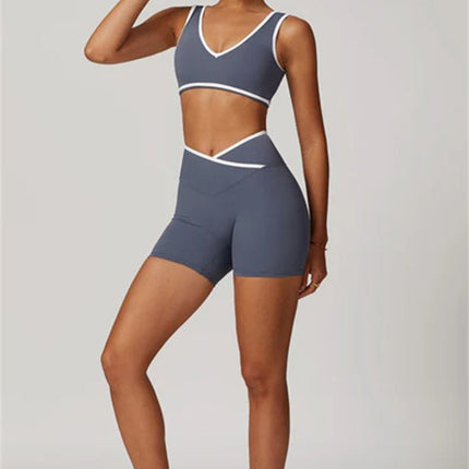 The Stamina Sports Bra Shorts 2-Piece Set