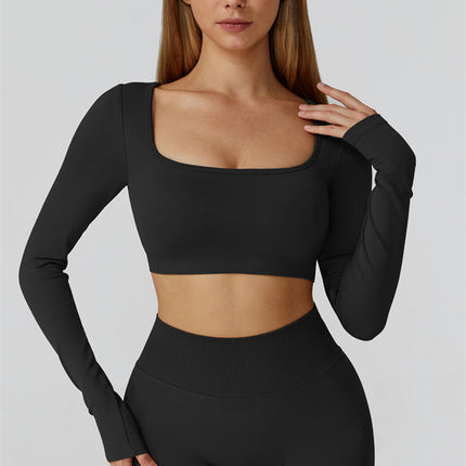 The Reign Long Sleeve Crop Top