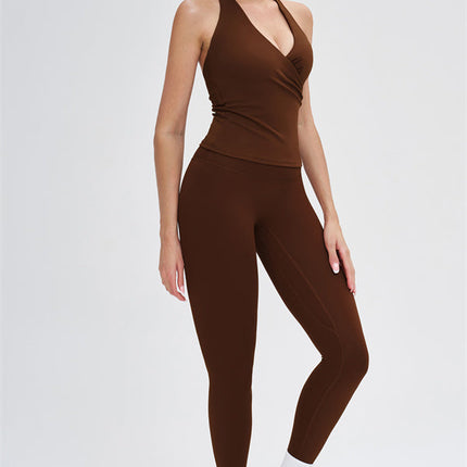 The Stride Crop Top Isabella Leggings 2-Piece Set