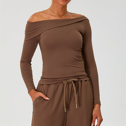 The Rush Off-shoulder T-shirt Sweatpants 2-Piece Set