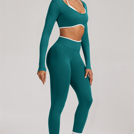 The Elevate Long Sleeve Crop top