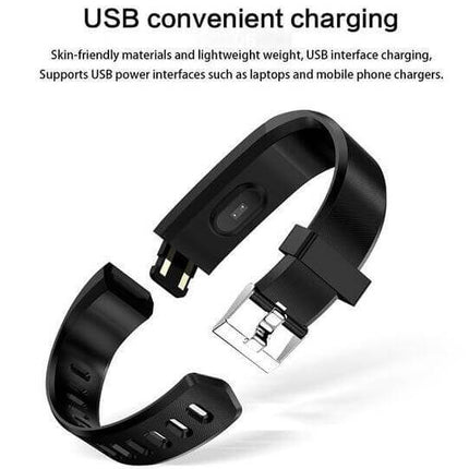 Smart Bracelet With Bluetooth Heart Rate Monitor