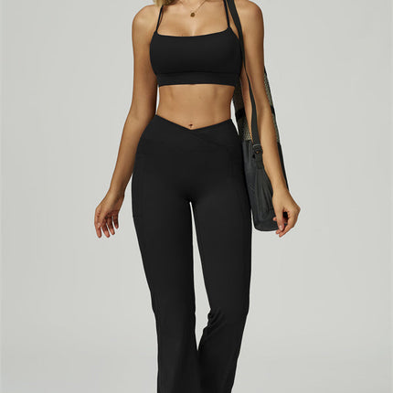 The Flourish Flared Leggings