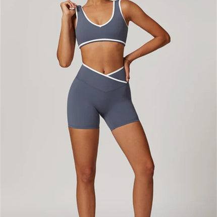 The Stamina Sports Bra Shorts 2-Piece Set