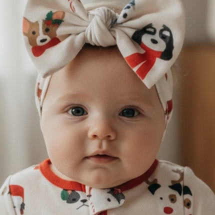 Bark The Halls (Bow Headband)