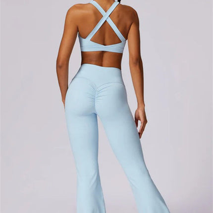 The Isabella Sports Bra Flares 2-Piece Set