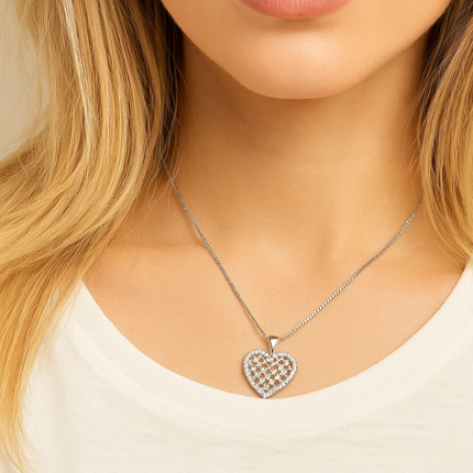 Crystal Heart Necklace
