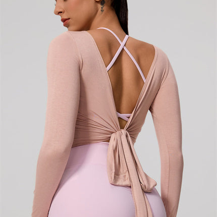 The Lively Long Sleeve Crop Top