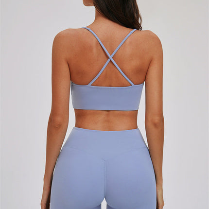 The Kinetic Cross Back Sports Bra