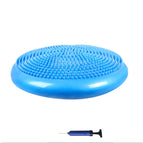 Blue with pump