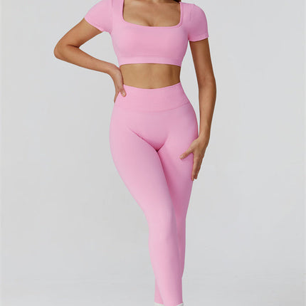 The Reign Crop Top Leggings 2-Piece Set