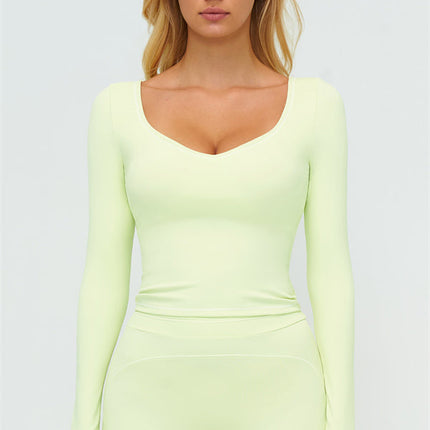 The Amara Long Sleeve T-shirt Shorts 2-Piece Set