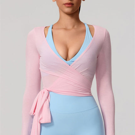 The Lively Long Sleeve Crop Top